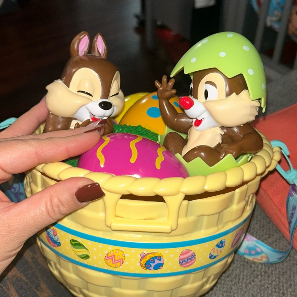 Disneyland chip n dale popcorn bucket